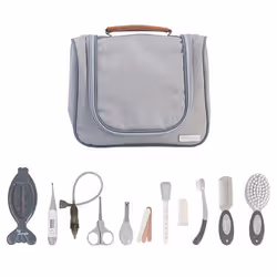 Bo Jungle B-Trousse Et Set De Soin Luxe Complet Gris