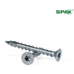 Paquet de 50 vis Spax tête plate Torx zinguées 4,5x60