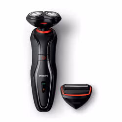 Philips Click & Style S728/20 Rasoir et tondeuse corps, Rasoir rotatif, ComfortCut Blade System, SH30, 2 année(s), Noir, Roug ...