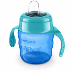 Philips AVENT SCF551/05 Tasse à bec, 6 mois, Bleu, Vert, Silicone, Indonésie, 200 ml, 60 g