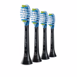 Philips C3 Premium Plaque Defence HX9044/33 Lot de 4 + noir + têtes de brosse soniques