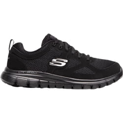 Skechers Bottes Homme - Modèle Burns en Noir Taille 45, Parfait pour un Style Décontracté et Confortable au Quotidien