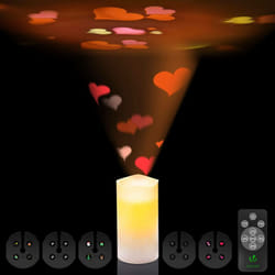 Vounot - Bougie led avec projection image