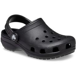 Crocs Sabots Classiques Enfants Noir - Chaussures légères et confortables pour garçons, idéales pour le quotidien.