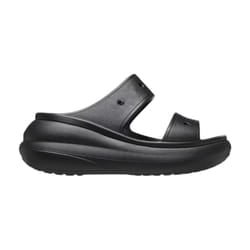 Crocs Sandales pour Femme Noir - Modèle Crush - Taille 36-37 - Confort Légendaire et Style Décontracté