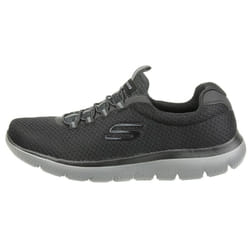 SKECHERS Chaussures Homme Summits - Noir/Anthracite, Confort et Style pour un Usage Quotidien et Détente