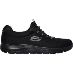 SKECHERS Summits - Chaussures Homme Noir/Noir - Taille 42.5 - Confort et Style pour un Usage Quotidien