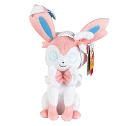 Pokémon Peluche Nymphali 20 cm - Figurine Collection Officielle - Idéal pour les Fans et Collectionneurs