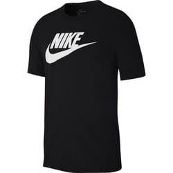 NIKE Sportswear Icon Futura T-shirt pour Homme - Couleur Noir et Taille S, Coupe Classique de la Collection Emblématique