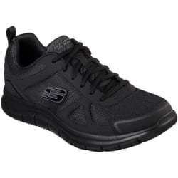 SKECHERS Chaussures pour Homme - Track-Scloric en Noir, Taille 42.5, Confort et Style pour un Usage Quotidien