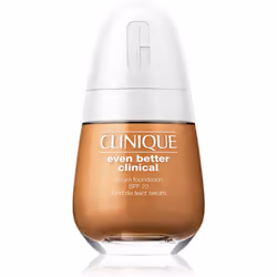 Le fond de teint traitant Clinique Even Better Clinical Serum Foundation avec SPF&nbsp;20 agit immédiatement pour magnifier v ...