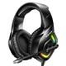 Casque gaming Casque gamer Casque de jeu lumineux avec micro suppression de bruit ONIKUMA K10 Pro Son Surround pour PC MAC PS4