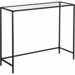 Description générale Découvrez une table console moderne alliant élégance et fonctionnalité. Conçue avec un cadre en métal no ...