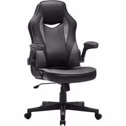 Description générale Cette chaise de bureau allie confort et praticité. Rembourrée avec de la mousse moelleuse de haute densi ...
