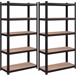 Description générale Cette étagère de rangement SONGMICS est conçue pour offrir robustesse et flexibilité dans vos espaces de ...