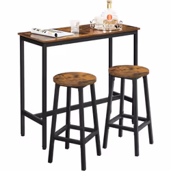 1.Tchin les amis : Que vous aimiez boire un peu avec des amis ou prendre un petit-déjeuner, cet ensemble table et chaises vou ...