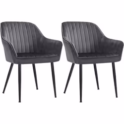 CONFORT ÉLARGI : Fini les chaises étroites ! Grâce à l'assise de 49 cm de large, aux accoudoirs et au dossier ergonomiques, v ...