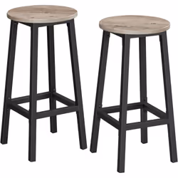 Description générale Invitez vos amis et votre famille à prendre un bon apéritif avec ces 2 tabourets de bar à assise ronde.  ...