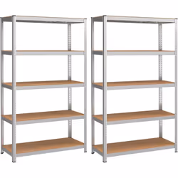 [Robuste et stable] Avec un cadre en acier, chaque niveau supporte jusqu'à 175 kg. Les kits anti-basculement inclus vous perm ...