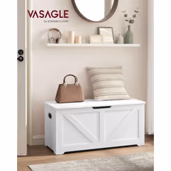 Description générale Votre entrée est trop encombrée ? Pas assez de place de rangement ? Choisissez cette banquette de rangem ...