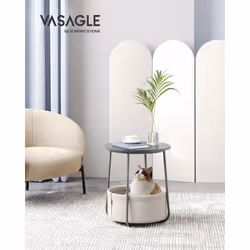 Description générale Cette table d’appoint ronde combine praticité et esthétique. Avec des dimensions compactes de 45 x 50 cm ...