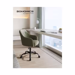 Description générale Cette chaise de bureau au design moderne et élégant est dotée d’un dossier et d’accoudoirs courbés pour  ...
