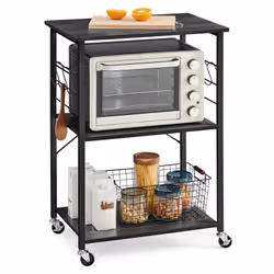 Description générale Cette étagère de cuisine est la solution idéale pour les petits espaces. Avec des dimensions de 40 x 60 ...