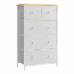 Description générale Cette commode élégante est idéale pour organiser vos vêtements et accessoires. Avec ses 5 grands tiroirs ...