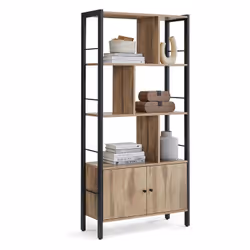 Description générale Cette étagère de rangement à 4 niveaux est idéale pour organiser votre espace. Elle dispose d’un compart ...