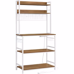 Description générale Cette étagère de cuisine élégante et fonctionnelle est conçue pour optimiser votre espace de rangement. ...