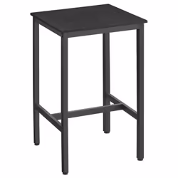 Description générale Cette table de bar est à la fois solide et élégante. Fabriquée en panneau d’aggloméré avec un cadre en a ...