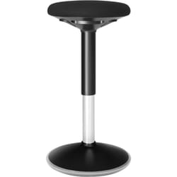 Tabouret Dynamique, Tabouret Assis Debout, Siège de Travail Rotatif à 360°, Ergonomique, Hauteur réglable 56-81 cm, Montage Facile, Noir