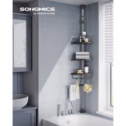 [Hydrofuge, antirouille, robuste] Cette étagère de douche en inox 304 est hydrofuge et antirouille, ce qui la rend parfaite à ...