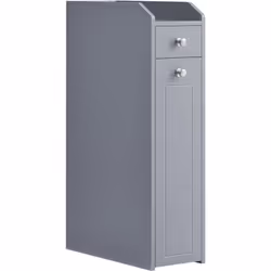 [Espace à 4 niveaux] Le compartiment du bas possède 2 niveaux, les papiers toilette peuvent aller en haut, d’autres objets en ...