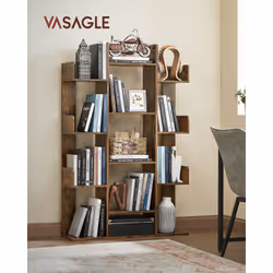 Description générale Cette grande bibliothèque arbore un design élégant inspiré de la nature, évoquant un arbre majestueux av ...