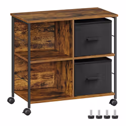 Description générale Ce caisson de bureau à 2 tiroirs est conçu pour offrir un rangement pratique et durable. Fabriqué en aci ...