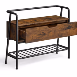 [4 espaces de rangement] Avec une hauteur de 10 cm à la base et de 16 cm au milieu, ce banc offre de la place pour 6 à 8 pair ...