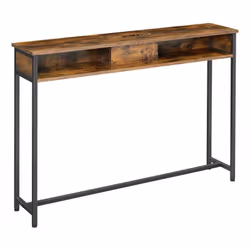 Description générale La table console de chargement allie élégance et fonctionnalité. Avec ses 2 prises AC et 2 ports USB, el ...