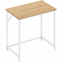 【AMÉLIOREZ VOTRE ESPACE DE TRAVAIL】 Avec sa surface de dimensions 50 x 80 cm, ce bureau est parfait pour travailler sur ordin ...