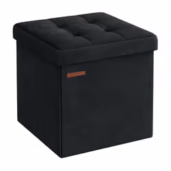 Optimisez votre espace : Ce banc de rangement SONGMICS est à la fois un meuble de rangement et un siège pratique. Il offre su ...