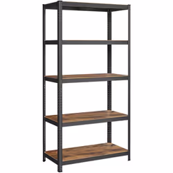 [Structure robuste] Les planches en panneaux MDF sont soutenues par un cadre en acier et renforcées par des barres supplément ...