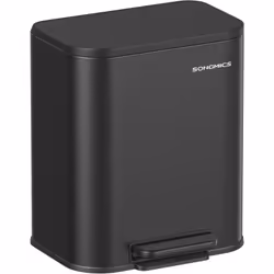 Description générale Cette poubelle de cuisine de 20L, au design moderne et compact, est idéale pour les petits espaces, parf ...