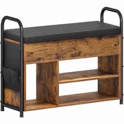 【NOMBREUX ESPACES DE RANGEMENT】 Le rangement spacieux sous le couvercle est idéal pour ranger des essentiels. L’étagère à cha ...