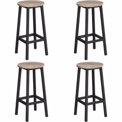 Description générale Découvrez ce lot de 4 tabourets de bar alliant style et fonctionnalité. Avec leur design moderne et leur ...