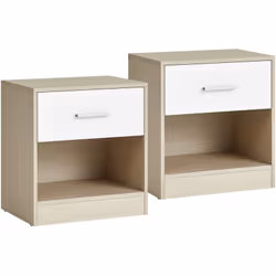 [Apparence moderne] Avec leurs designs minimalistes et leurs lignes épurées, ces tables de chevet donnent un style moderne à  ...