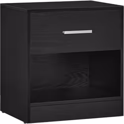 [Apparence moderne] Avec son design minimaliste et ses lignes épurées, cette table de chevet donne un style moderne à votre c ...