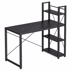 Description générale Ce bureau est conçu avec une étagère réversible qui peut être installée à droite ou à gauche, vous perme ...