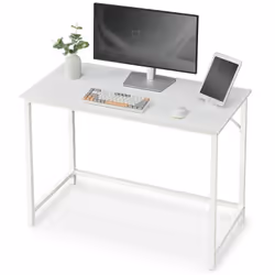 Description générale Ce bureau compact avec une surface de 50 x 100 cm est idéal pour travailler sur ordinateur à la maison.  ...