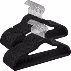 [Encoches astucieuses] Les cintres sont dotés d’encoches, ils sont conçus spécialement pour les vêtements à fines bretelles c ...
