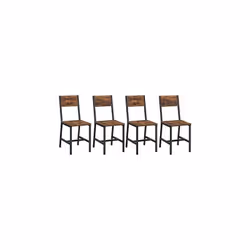 Description générale Les chaises de salle à manger de la Collection ALINRU allient élégance et confort. Avec leur cadre en ac ...